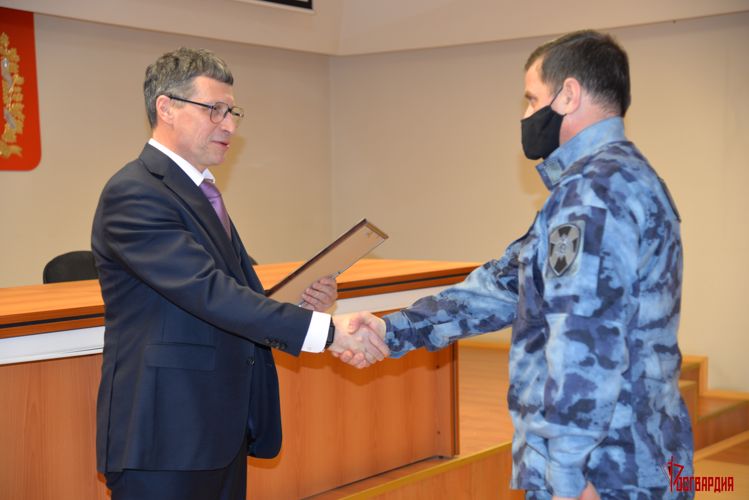 В Управлении Росгвардии по Свердловской области прошло торжественное собрание в честь Дня защитника Отечества