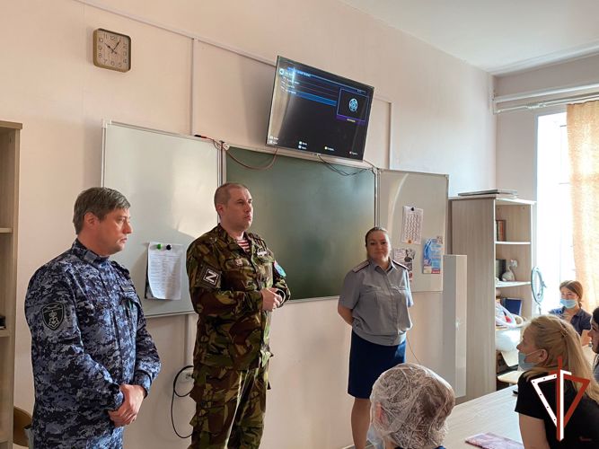 Офицеры Росгвардии на Урале приняли участие в мероприятии по профилактике терроризма