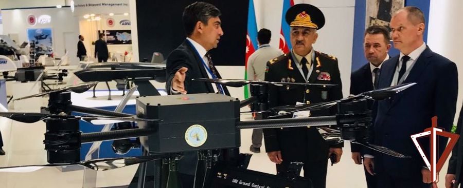 Генерал-полковник Алексей Беззубиков принял участие в работе международной оборонной выставки «ADEX-2022»