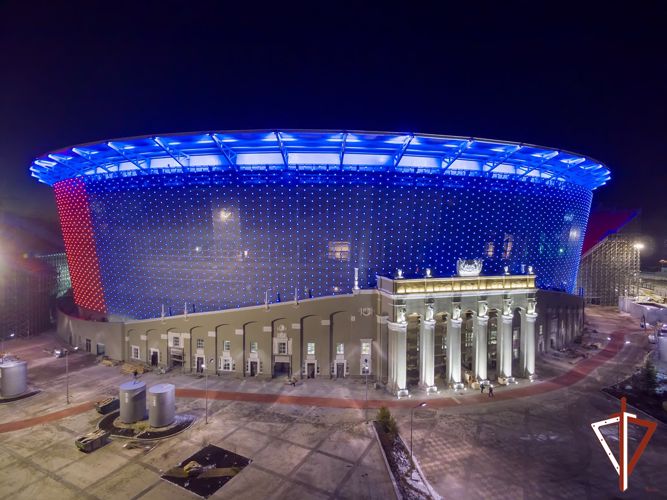 В Екатеринбурге Росгвардия обеспечила охрану порядка на футбольном матче Кубка России