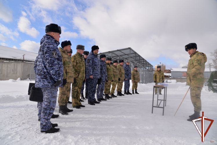  В Уральском округе Росгвардии состоялся учебный сбор специалистов материально-технического обеспечения