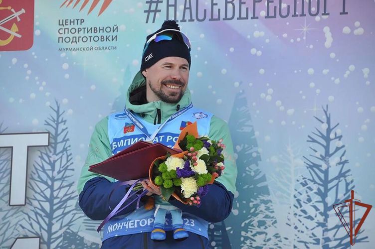 Спортсмен Росгвардии победил в супермарафоне на Чемпионате России по лыжным гонкам