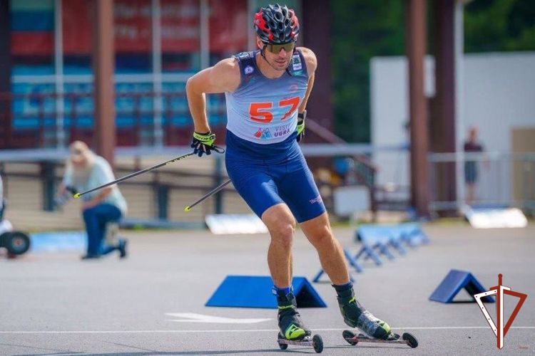 Спортсмен из Росгвардии победил на Чемпионате России по Лыжероллерам - 2023