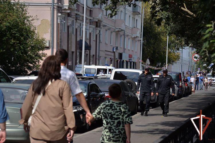В Екатеринбурге Росгвардия приняла участие в мероприятиях в честь 300-летия со дня основания города