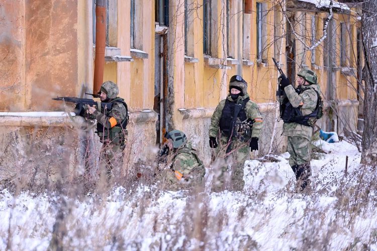 На Среднем Урале при участии спецназа Росгвардии проведено антитеррористическое учение (видео)
