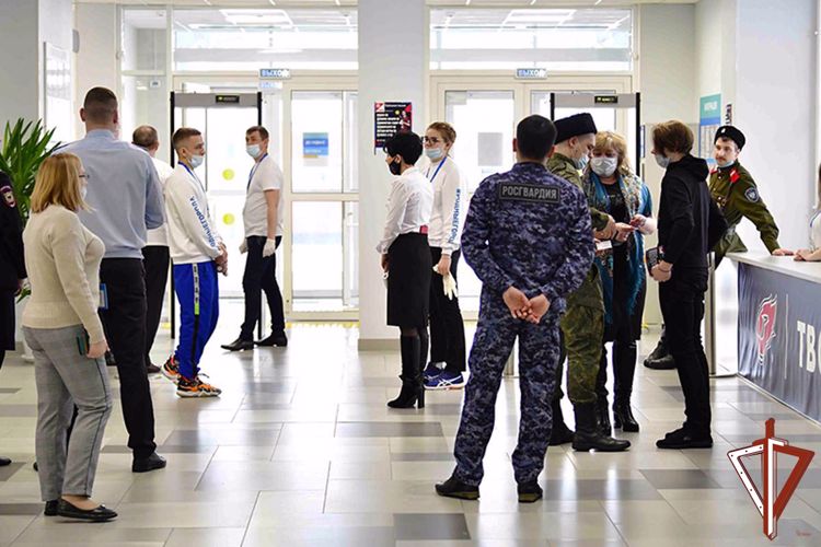 Росгвардейцы обеспечили безопасность Всероссийских соревнований