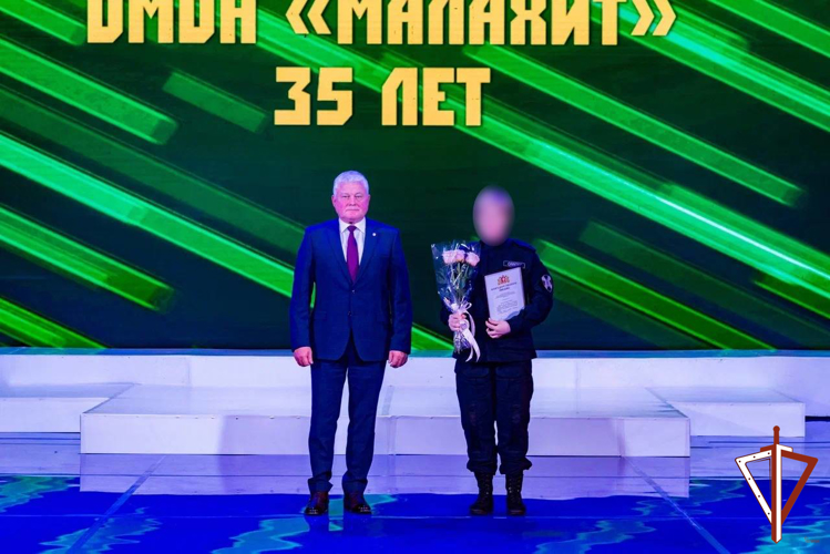 ОМОН Малахит отметил 35-ю годовщину со дня образования (видео)