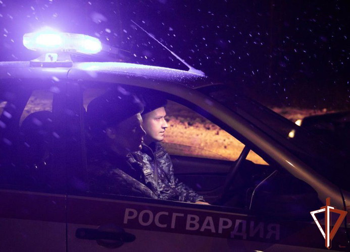 Получившей травму при падении на скользком тротуаре пожилой екатеринбурженке оказал помощь патруль Росгвардии