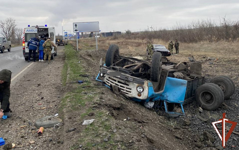 Росгвардейцы трижды за неделю помогли пострадавшим в ДТП жителям ДНР