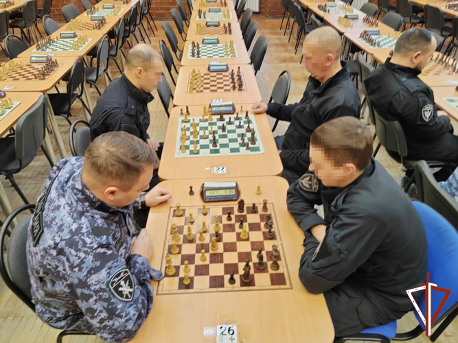 В Екатеринбурге состоялся чемпионат по шахматам среди сотрудников Управления Росгвардии по Свердловской области 