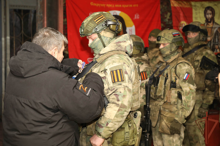 Ветераны Росгвардии доставили партию гуманитарного груза в районы проведения СВО