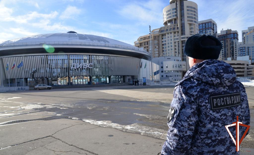 В Екатеринбурге Росгвардия обеспечила охрану порядка на Всероссийских спортивных соревнованиях  