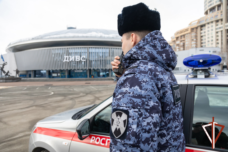В Екатеринбурге Росгвардия обеспечила охрану порядка на финале Кубка  России по баскетболу 