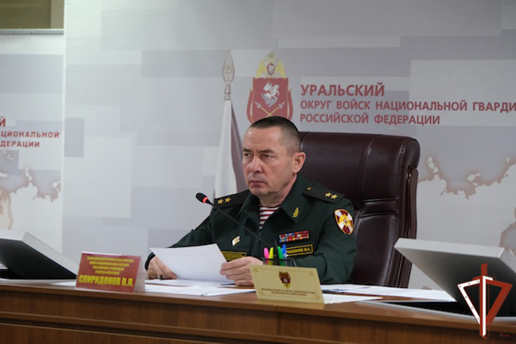 Военный совет состоялся в Уральском округе Росгвардии