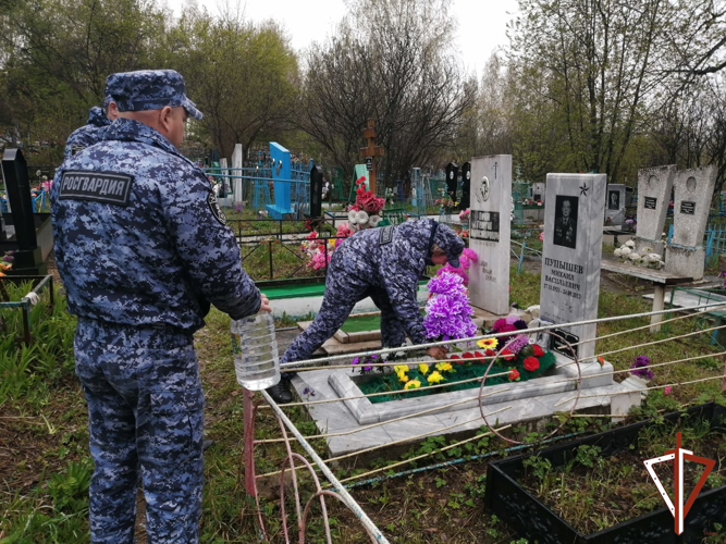 На Среднем Урале Росгвардия провела патриотические мероприятия ко Дню Победы