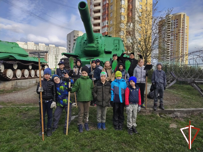 На Среднем Урале Росгвардия провела патриотические мероприятия ко Дню Победы