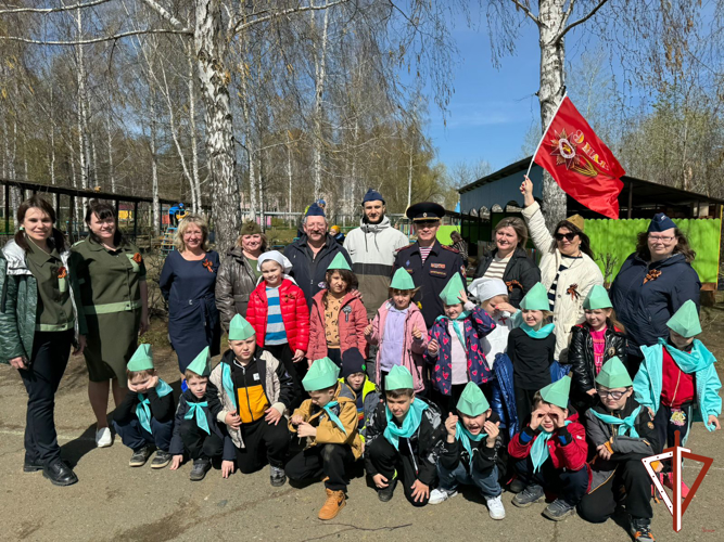 На Среднем Урале Росгвардия провела патриотические мероприятия ко Дню Победы