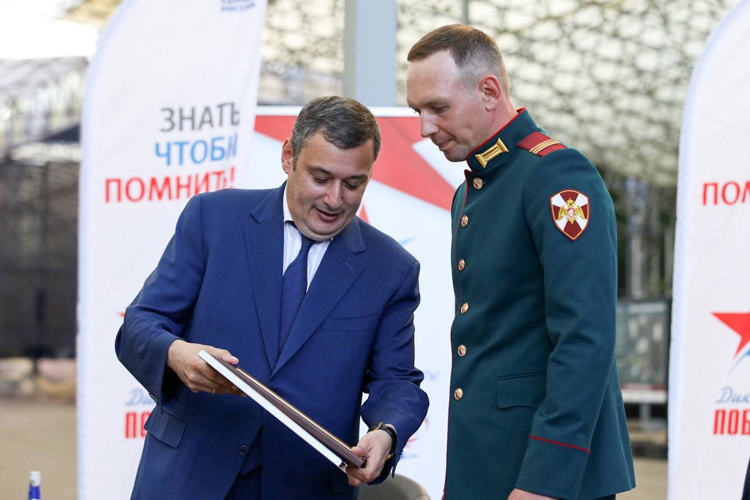  В Музее Победы в Москве наградили росгвардейцев победителей «Диктанта Победы»