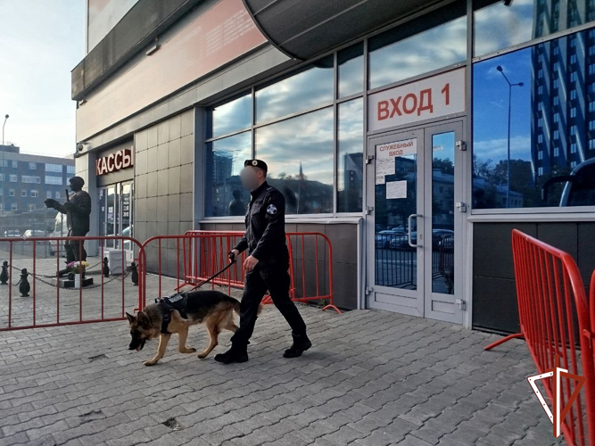 В Екатеринбурге сотрудники Росгвардии обеспечили общественную безопасность на всероссийских матчах по хоккею и футболу 