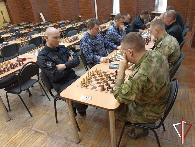 В территориальном управлении Росгвардии на Среднем Урале определили лучших шахматистов