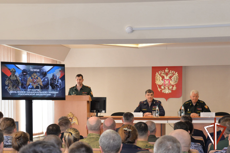 Состоялось торжественное мероприятие, посвященное Дню войск национальной гвардии Российской Федерации