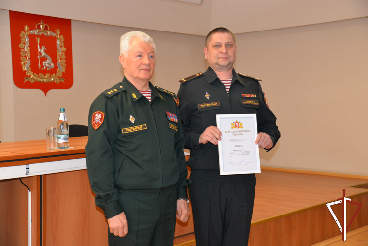 Состоялось торжественное мероприятие, посвященное Дню войск национальной гвардии Российской Федерации