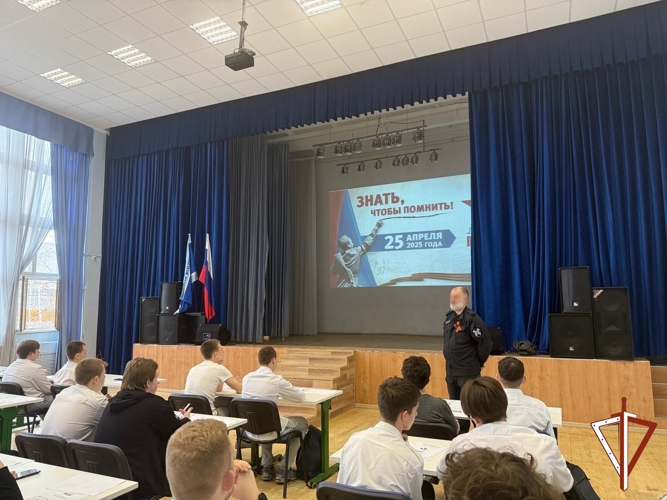В Свердловской области росгвардейцы присоединились к патриотической акции «Диктант Победы»