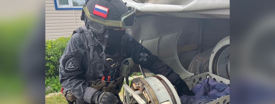 Взрывотехники ОМОН Росгвардии в Свердловской области обезвредили боевые гранаты образца 1920-х годов 