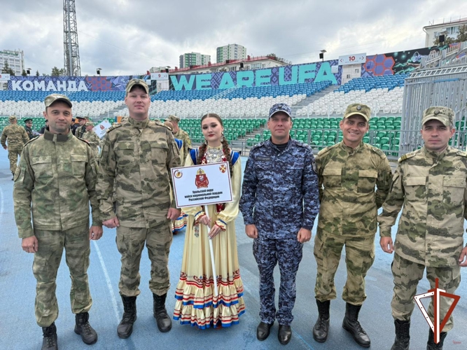 Военнослужащие Уральского округа Росгвардии приняли участие в чемпионате войск по пожарно-спасательному спорту