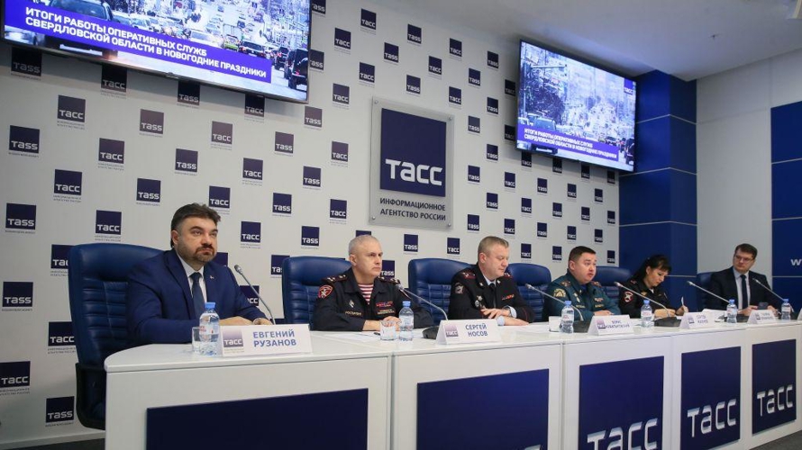 В Екатеринбурге состоялась пресс-конференция с участием представителя региональной Росгвардии по итогам обеспечения безопасности в праздники 