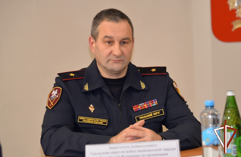 В Екатеринбурге прошло торжественное мероприятие, посвященное Дню образования подразделений государственного контроля и лицензионно-разрешительной работы Росгвардии