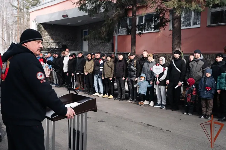 В Екатеринбурге прошел спортивный праздник в преддверии юбилея Росгвардии