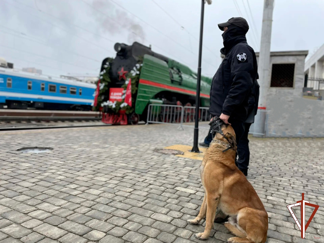 В Свердловской области Росгвардия приняла участие в обеспечении безопасности массовых мероприятий и прибытия «Эшелона Победы»