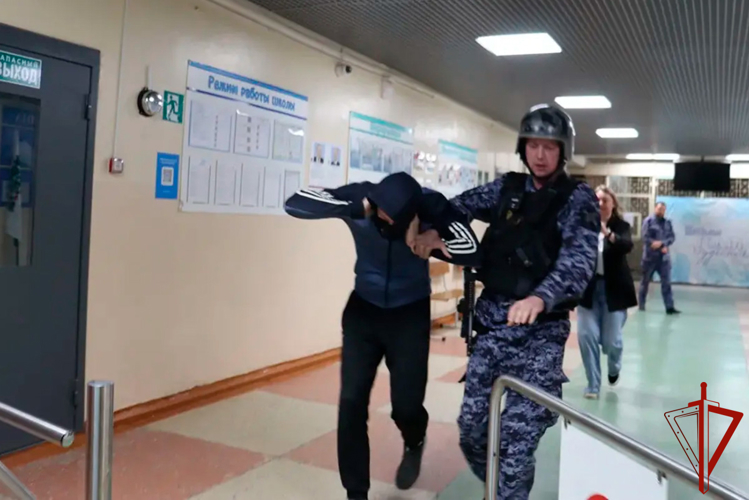 В Свердловской области сотрудники Росгвардии приняли участие во всероссийских антитеррористических учениях