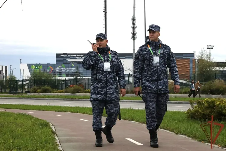 В Уральском округе Росгвардии подвели итоги обеспечения безопасности Международного молодежного фестиваля (видео)